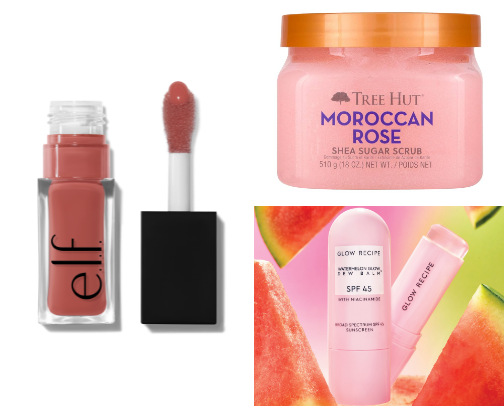 Some of my favorite beauty recs cover photo collage
