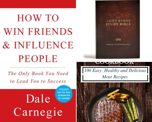 My favorite book recs cover photo collage