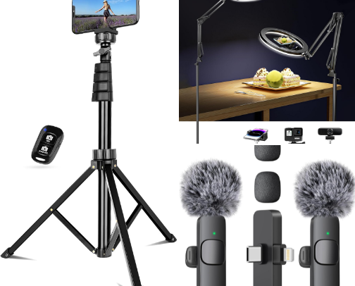 Beginner Creator Gear: Better Videos Without a Huge Budget cover photo collage