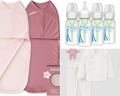Baby must haves cover photo collage
