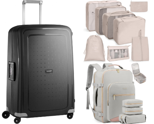 Reisegepäck-Hacks: Clever packen & entspannt ankommen! ✈️🧳 cover photo collage
