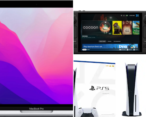 Tech that makes me happy and productive! cover photo collage