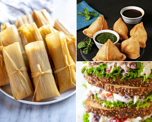 Creative Potluck ideas cover photo collage