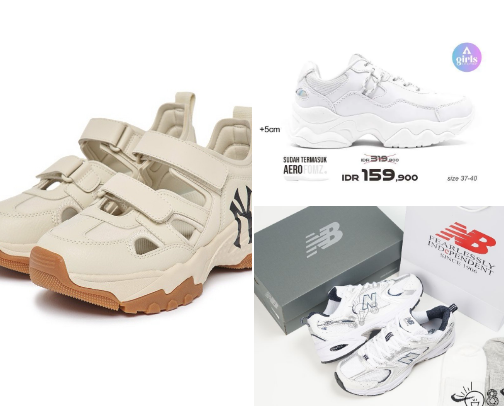 sneakers everywhere cover photo collage