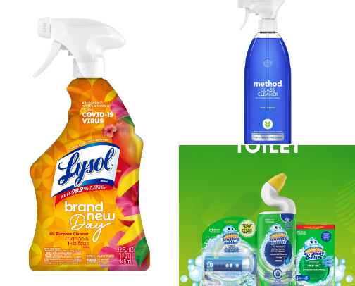 Cleaning Supplies I Actually Use as a Mom cover photo collage