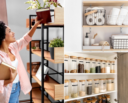 Small Space Organization Tips That Actually Work cover photo collage