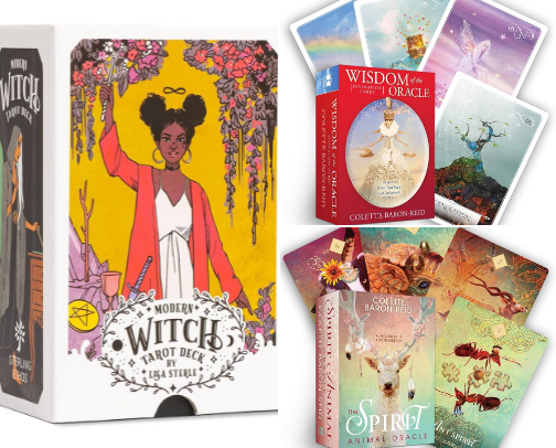 Tarot & Oracle Decks for Intuitive Guidance and Daily Clarity cover photo collage