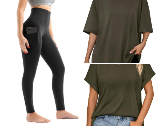 My favorite comfy clothes cover photo collage
