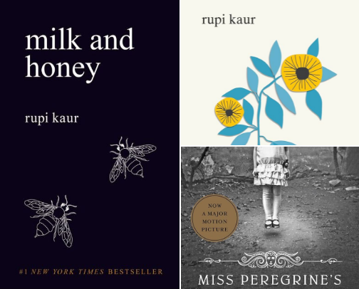My favorite book recs cover photo collage