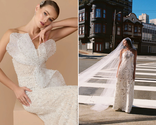 Bridal Era Outfit Inspo for Every Kind of 2026 & 2027 Bride cover photo collage