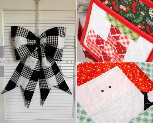 Sewing Patterns, Fabric, Tools cover photo collage