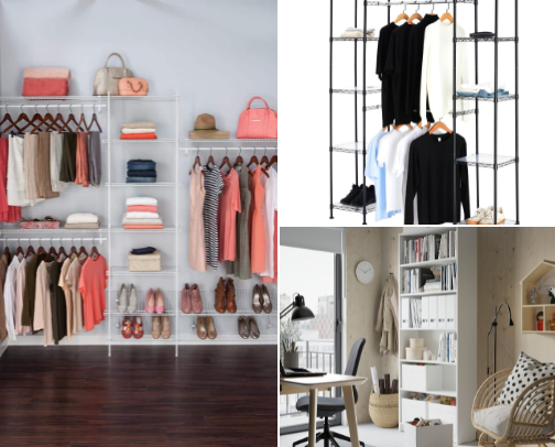 Closet Control: clean & organized cover photo collage