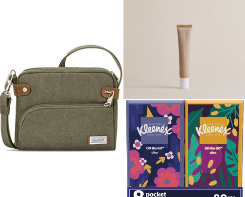 What’s in my purse cover photo collage