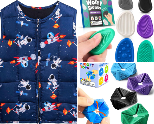 Autism/ Sensory fidgets cover photo collage
