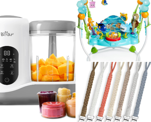 Top 12 6 months + baby must haves cover photo collage