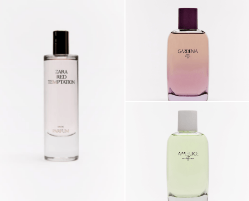 zara perfume dupes cover photo collage