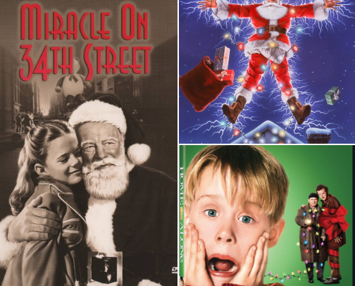 Favorite Christmas Movies cover photo collage
