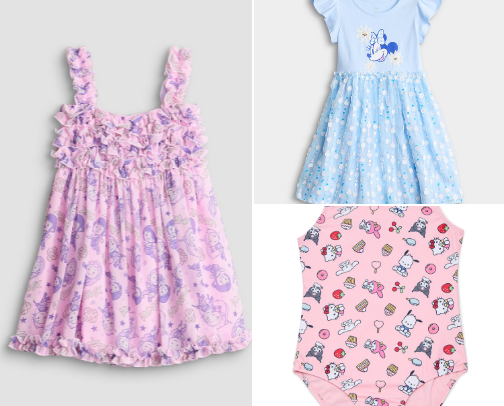 Girls/Toddler/Baby Character Dresses & Swim cover photo collage