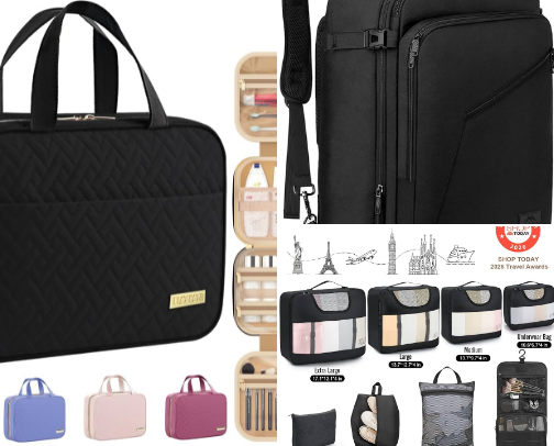 My Travel Must-Haves ✈️ cover photo collage