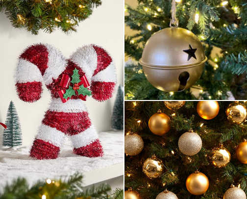 Home depot chrismas decorations cover photo collage