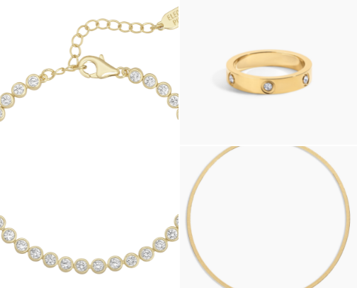 Jewelry cover photo collage