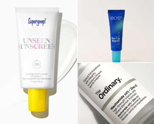 Skincare Faves cover photo collage