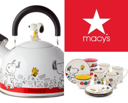 Shopping - Macy’s - It’s All About Snoopy - And All About Cute cover photo collage