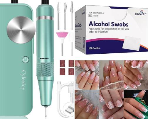DIY NAILS AT HOME cover photo collage