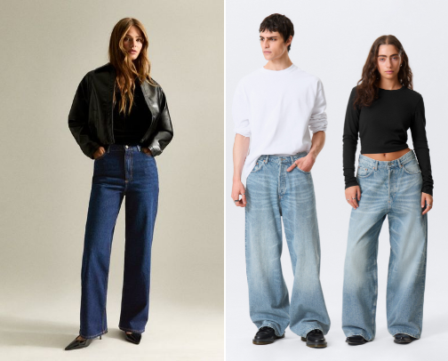 Jeans cover photo collage