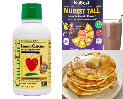 The best supplements for the kids cover photo collage