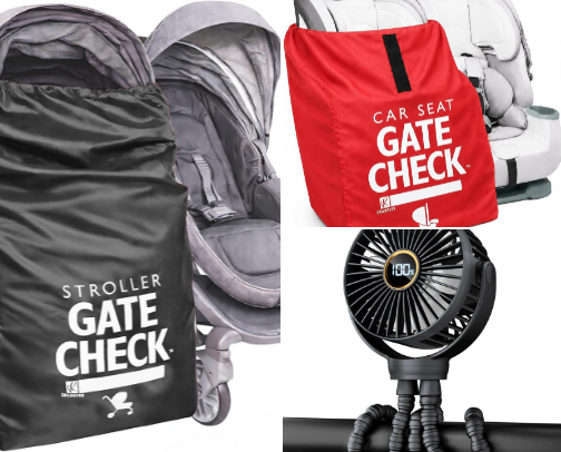 Traveling with baby cover photo collage