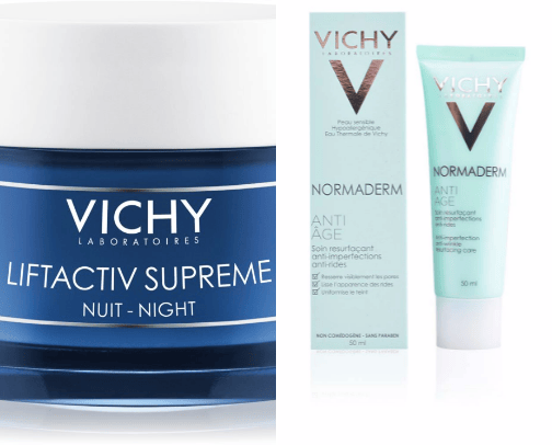 Simple Vichy daily routine cover photo collage