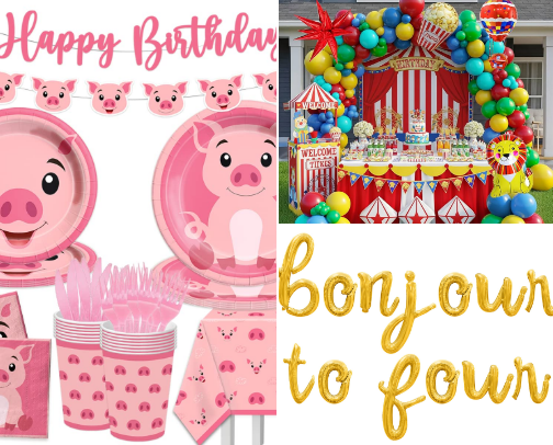 Babo Birthday Parties! cover photo collage