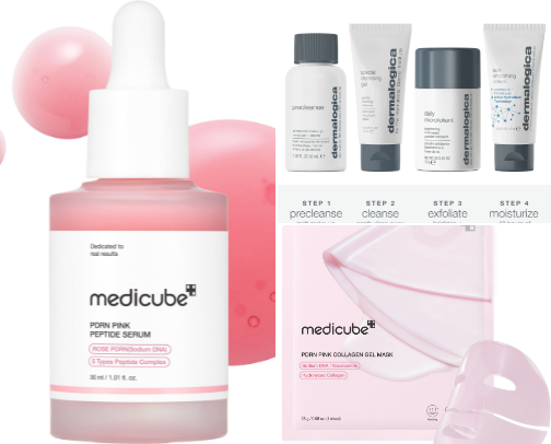 Skincare Favorites cover photo collage