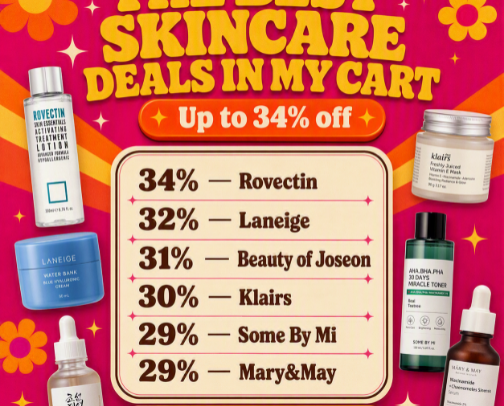 Saved $85: Stocking Up on My Oily-Dehydrated Skin Favorites at YesStyle cover photo collage