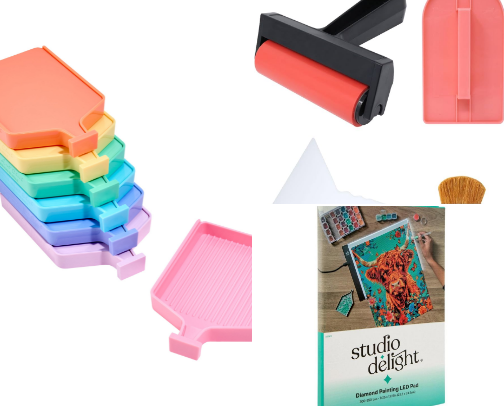 Diamond Art Must Haves! cover photo collage