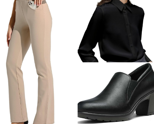 Polished Workwear on a Budget cover photo collage
