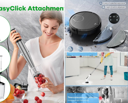 Affordable and practical electronics cover photo collage