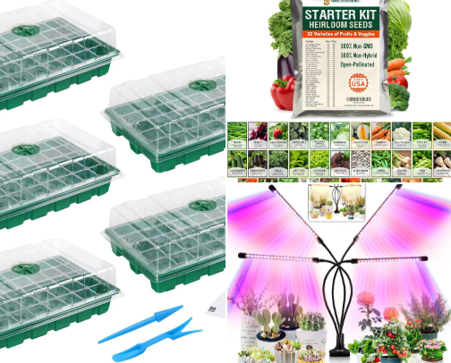 Garden finds cover photo collage