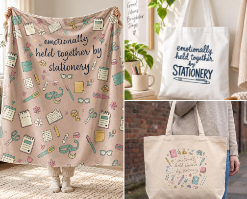 Cosy Gifts for Stationery Lovers cover photo collage