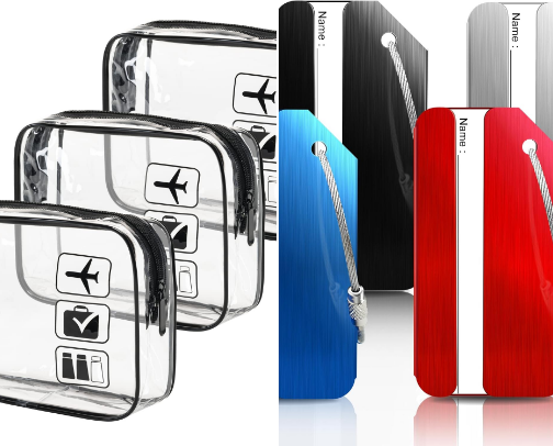 ✈️ Airport Essentials You’ll Be Glad You Packed cover photo collage