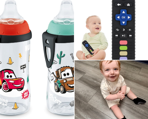 Infant/Toddler Boy Mom Must Haves 🩵 cover photo collage