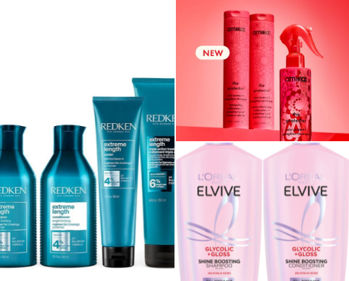 My hair care recs for long healthy hair cover photo collage