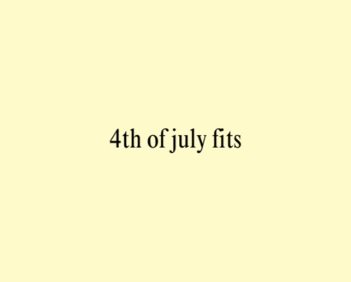 4th of July Fits cover photo collage