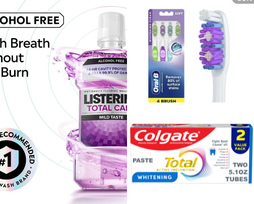 Oral Hygiene Kit for a Fresh Smile cover photo collage