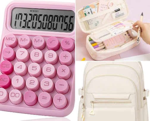Back to School Essentials 📚✏️ cover photo collage