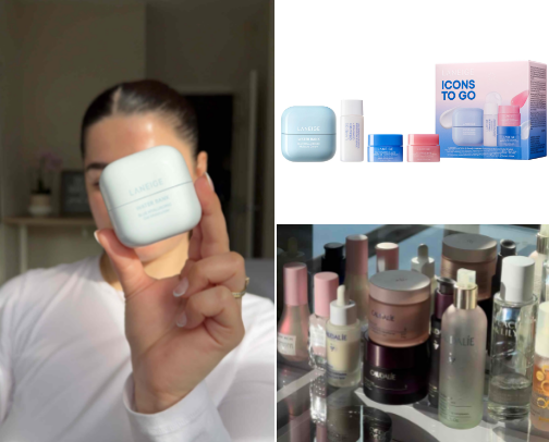 acne-prone skin favs 🤍 cover photo collage