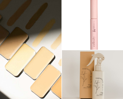 Beauty cover photo collage