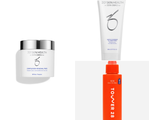 Favourite Skincare cover photo collage