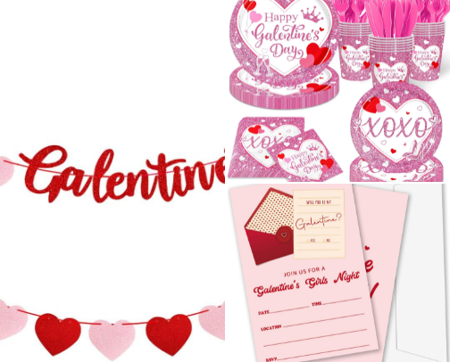 Galentine's Day! cover photo collage